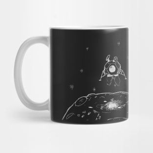 Lunar Lander (white version) Mug